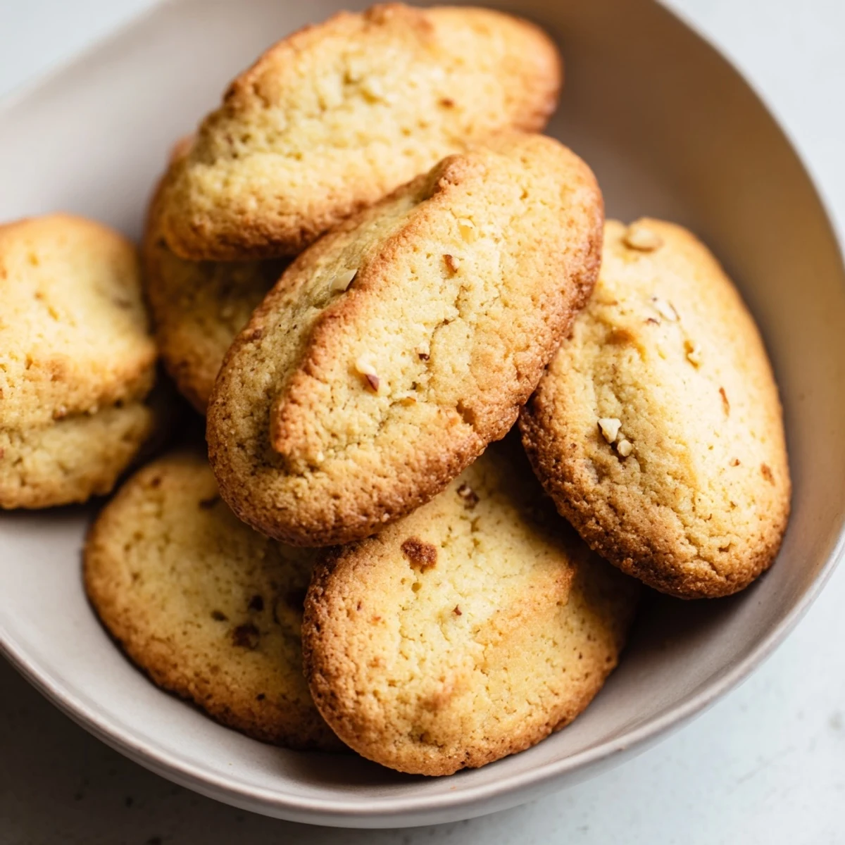 Close-up of moist, Soft and Chewy Pumpkin Spice Cookies, with visible white chocolate chips, tempting you.