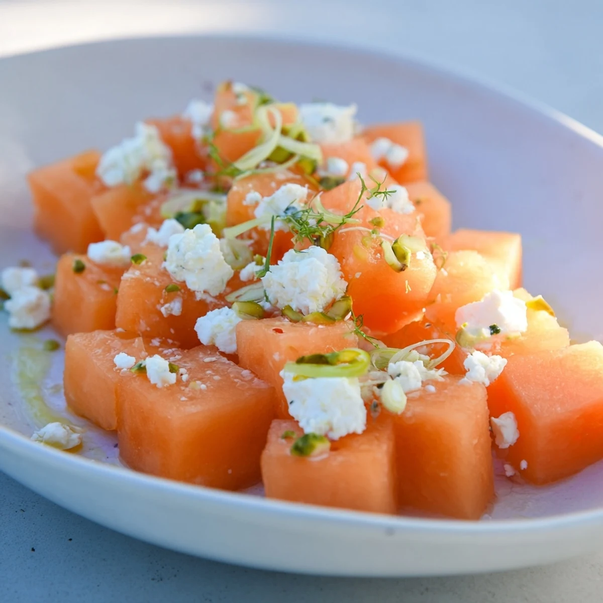 This colorful Fresh Watermelon and Feta Salad bursts with summer flavors – a truly refreshing dish.
