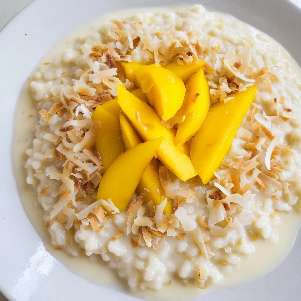 Toasted Coconut Rice Pudding