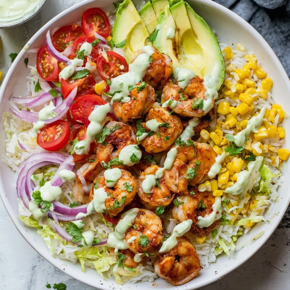 Cajun Shrimp Taco Bowls