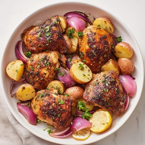 Baked Chicken Thighs Lemon