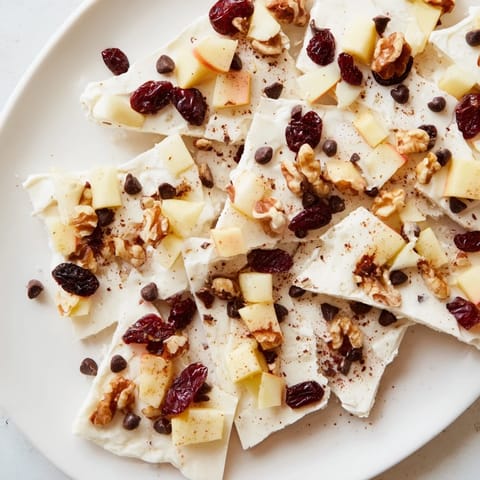 Apple Cinnamon Yogurt Bark
