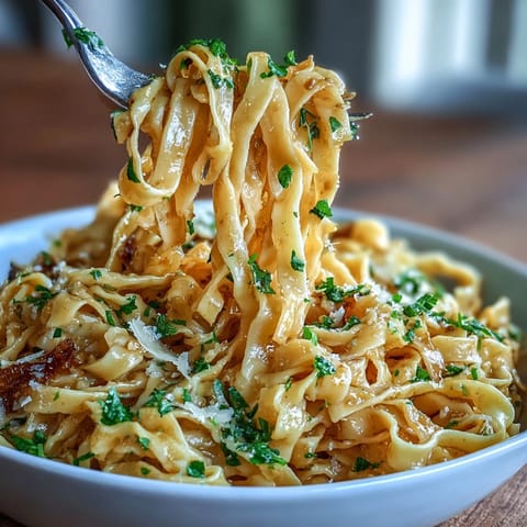 Close-up of truffle-infused egg pasta glistening with butter and Parmesan, capturing the rich aroma and silky texture of this elegant Italian dish.