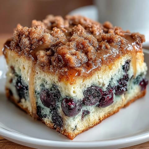 Lemon Blueberry Sourdough Squares