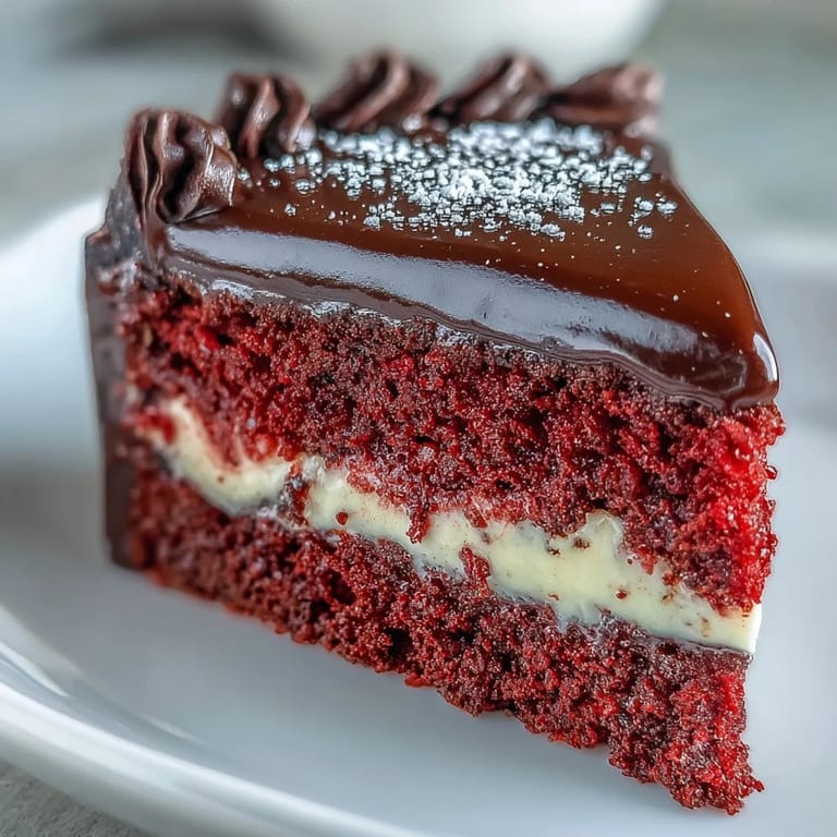 Close-up of the Red Betty Boop Heart Cake highlights a crisp dark chocolate silhouette against velvety cream cheese frosting.